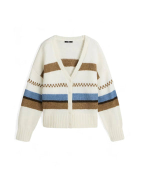 Vans Valerie Stripe Cardigan Marshmallow