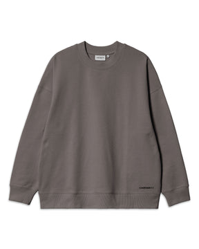 Felpa Carhartt Wip Link Script Sweat Rhino