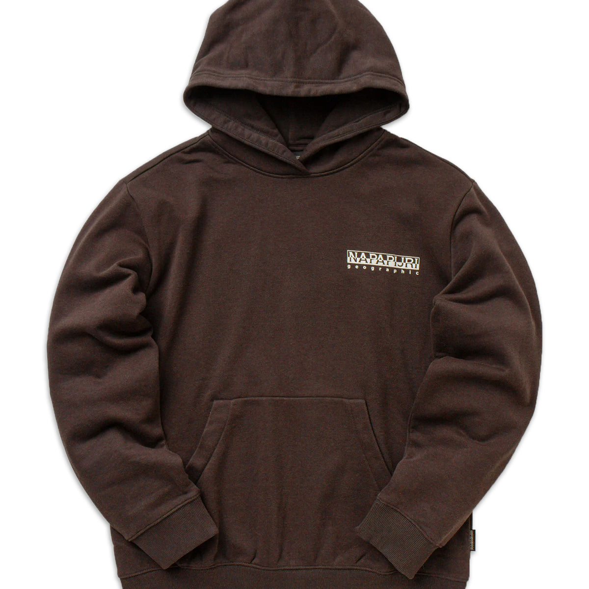 Man Hoodie Napapijri B-Freestyle Brown Ebony