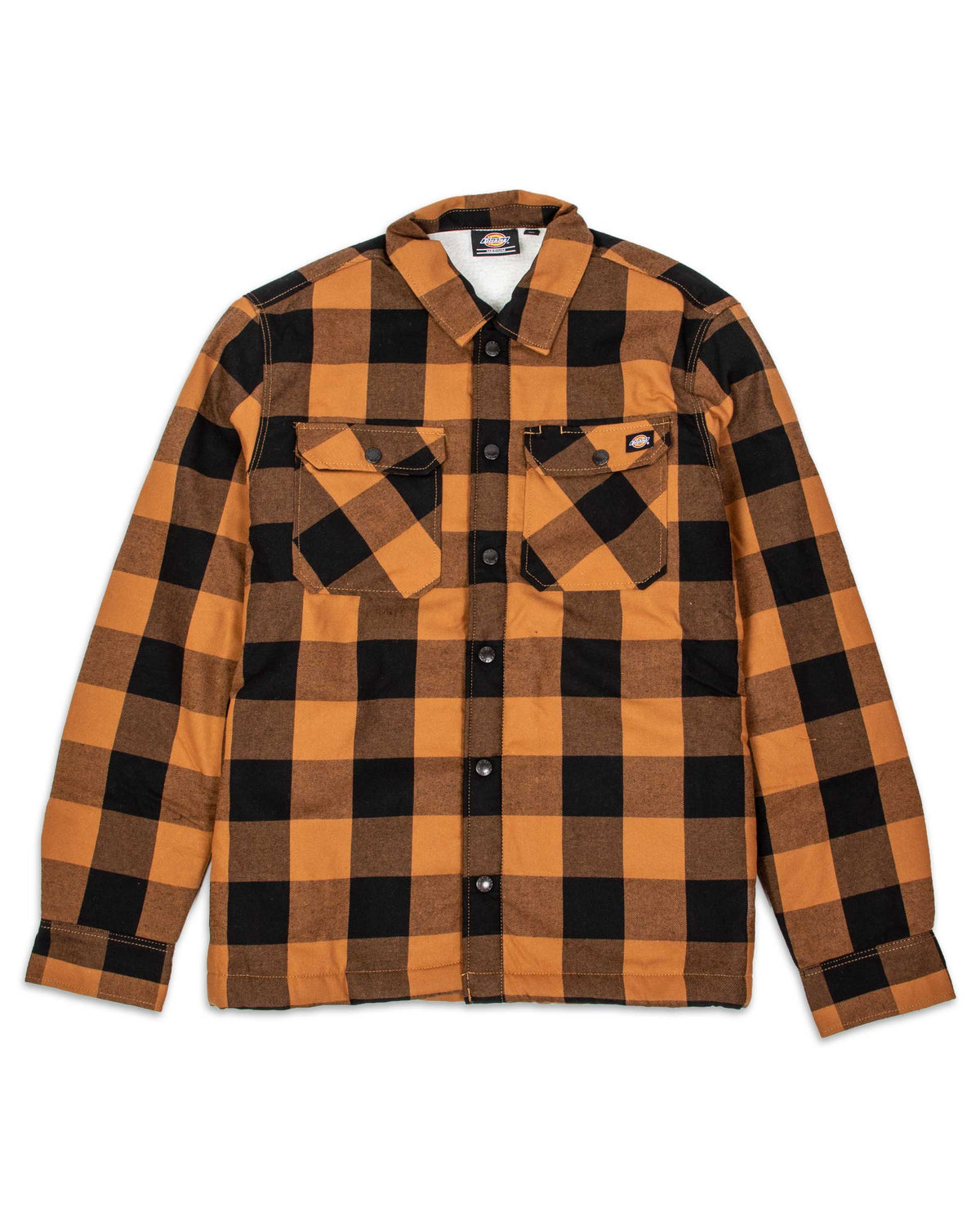 Man Jacket Dickies Lined Sacramento Brown