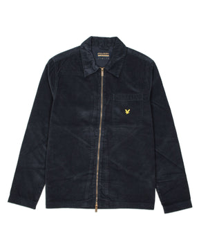 Lyle And Scott Cord Overshirt Dark Navy