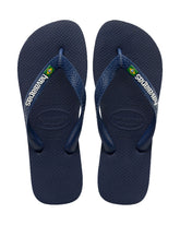 Flip Flops Havaianas Brasil Logo Navy Blue