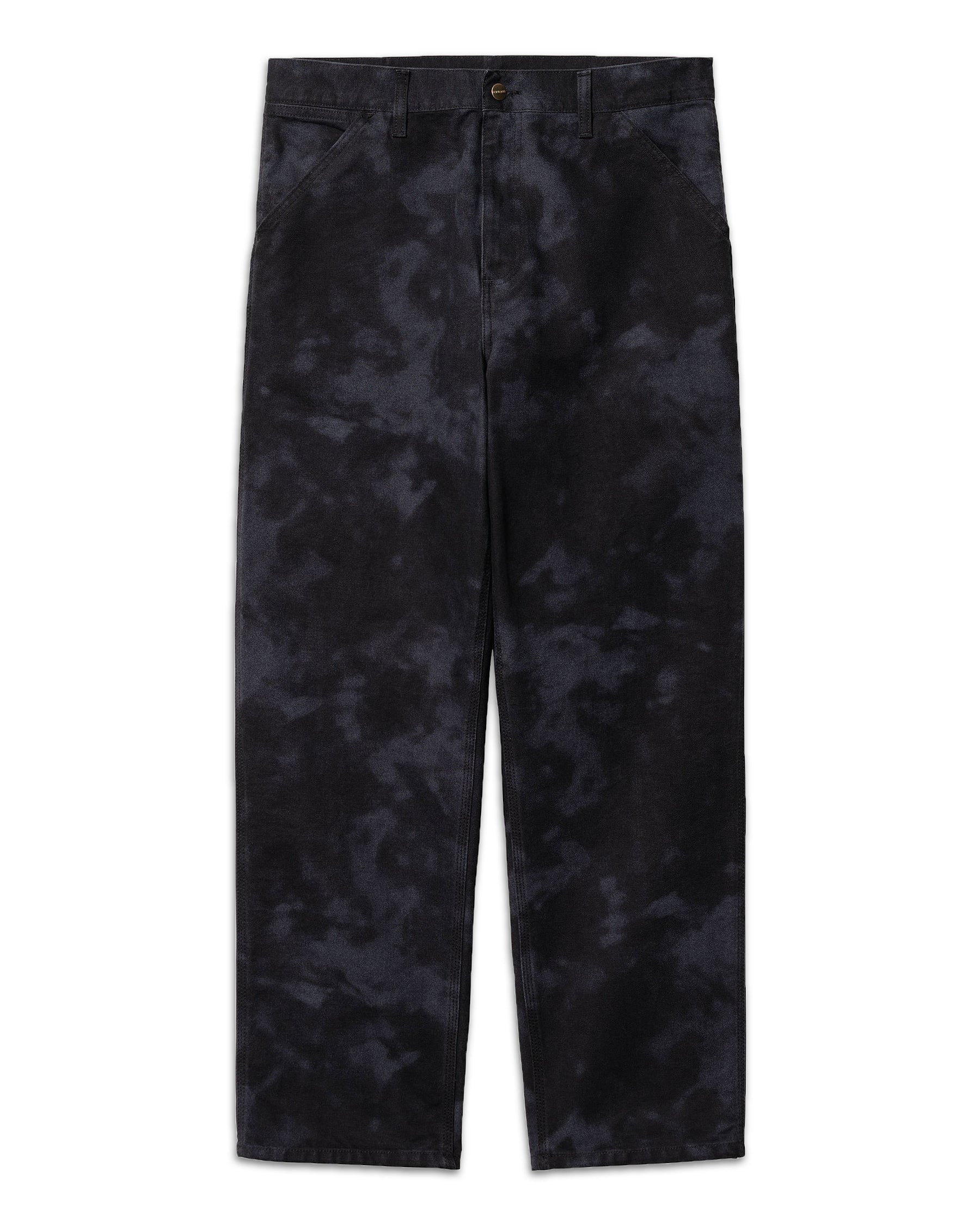 Pantalone Uomo Carhartt Wip Single Knee Chromo Pant Black Chromo