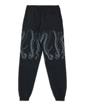 Man Pant Octopus Outline Black